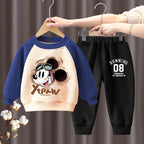 Disney Mickey Mouse Boys Autumn Winter Sweatshirt and Joggers 2-Piece Set
