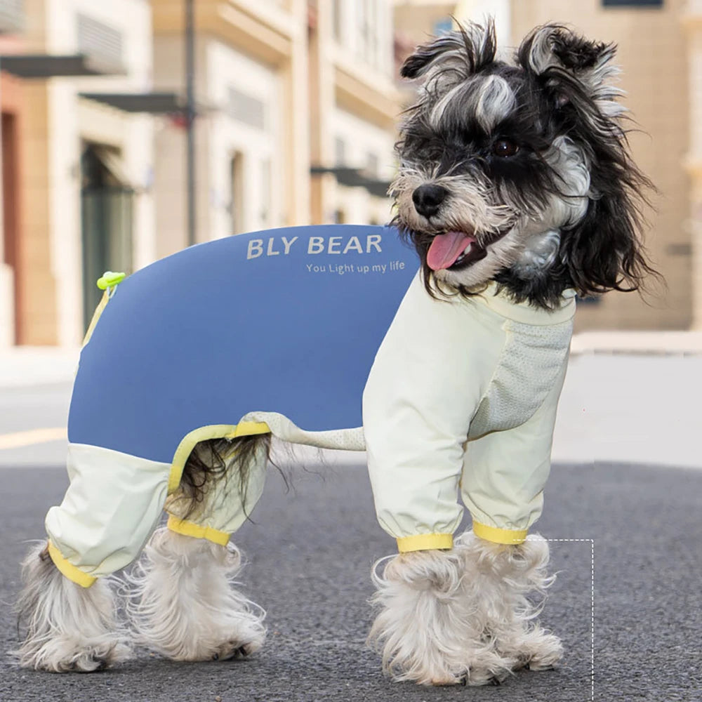 Dog Cooling Vest Summer UV Sun Protection Breathable Mesh Ice Jacket Adjustable