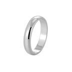 925 Sterling Silve Gold Colour Ring Fashion Women's Classic Simple Couple's Wedding Ring Engagement Party Jewellery Gift