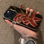 Oil Painting Lily Flower Case for Samsung S25 S24 S23 S22 Ultra