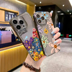 Sunflower Sky Pattern Case for iPhone 16 15 14 13 12 11 Pro Max XR 7 8 Plus