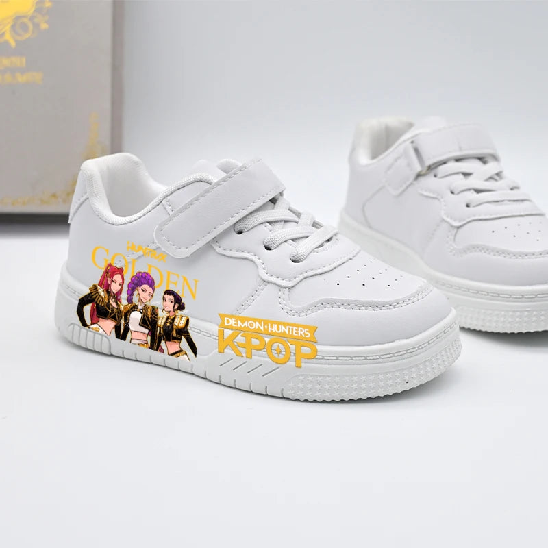 K-pop Girls Fashion Trainers 2026 Demon Hunters Print Breathable Sport Shoes