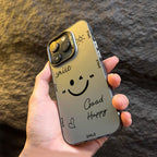 Smiling Face IMD Case for Xiaomi Poco F5 X6 Pro Mi 14 13 12 12T