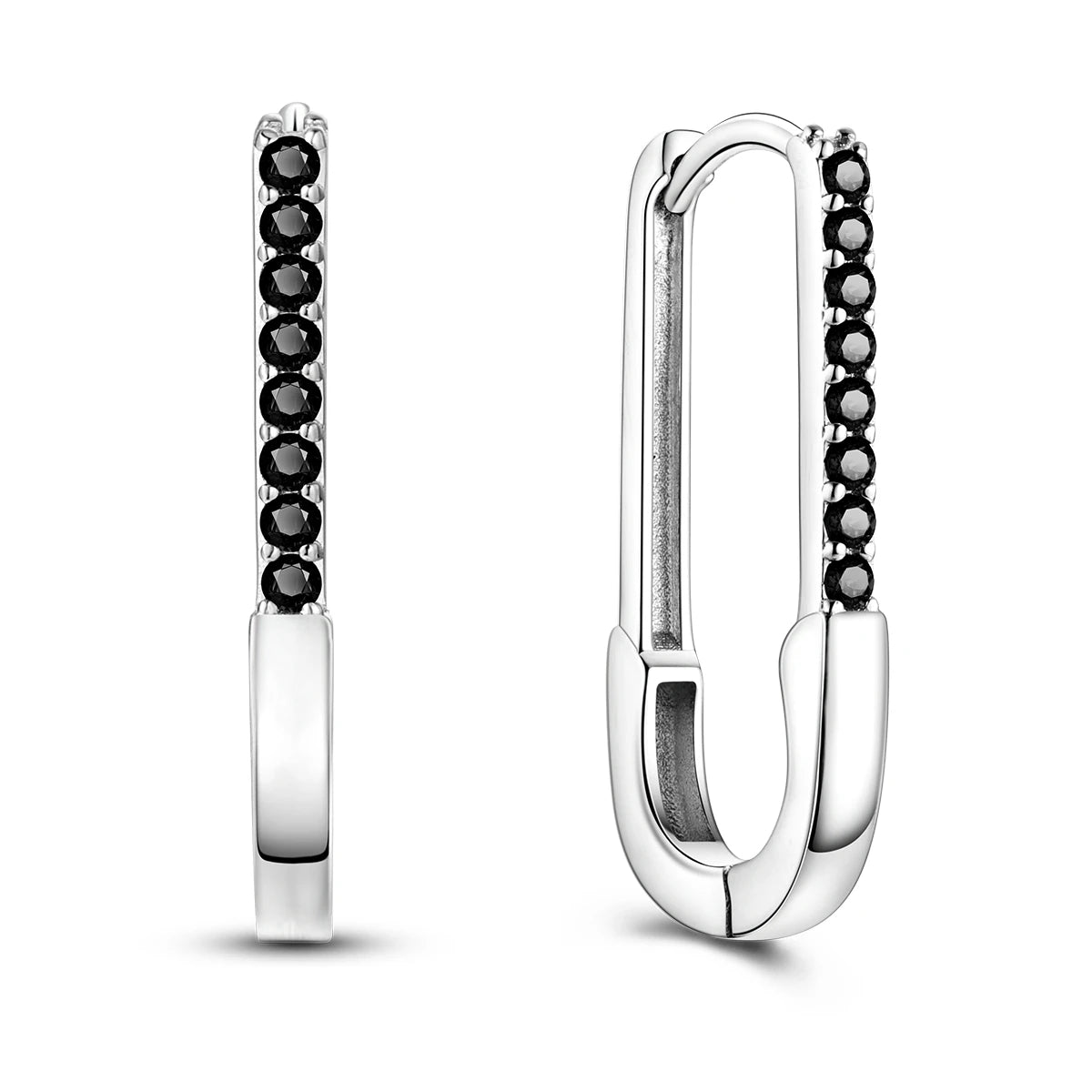 925 Sterling Silver Retro Grass Pattern Versatile Hoop Earrings Birthday Gift