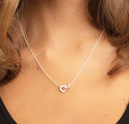 Timeless Love Heart Necklace 925 Sterling Silver Romantic Jewellery Gift