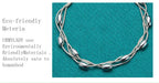 Fashion Bead Chain Bracelet 925 Sterling Silver Women Lady Wedding Jewellery