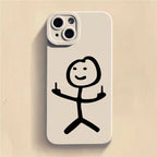 Cute Cartoon Matchman Case for Samsung S23 S22 Ultra A73 A54 A33