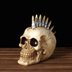 15cm Creative Resin Skull Head Bookshelf Wall Shelf Living Room Fashion Pop Culture