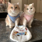 Cozy Cat Vest Indoor Winter Warm Plush Fleece Jacket Puppy Kitten Clothes