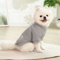 Knitted Dog Sweater Warm Autumn Winter Pet Clothing for Small Dogs Cats