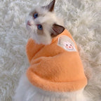 Stylish Dog Cat Winter Vest Warm Fleece Sleeveless Jacket Outdoor Pet Clothes
