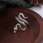Entanglement Snake Ring 925 Sterling Silver Adjustable Engagement Wedding Luxury