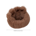 Soft Plush Pet Bed Warm Washable Thickened Cotton Cushion - Ship from UK