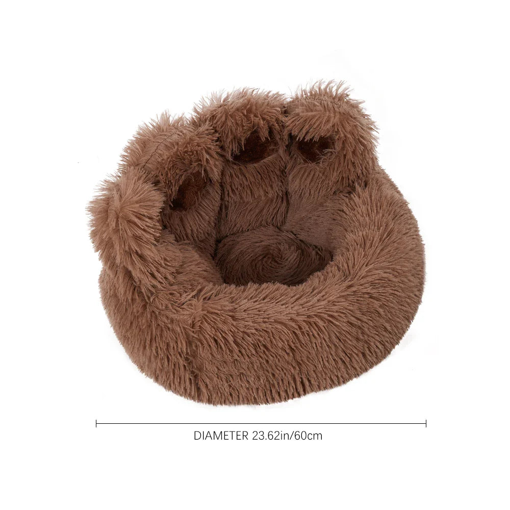 Soft Plush Pet Bed Warm Washable Thickened Cotton Cushion - Ship from UK