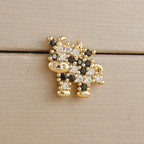 1pc Cartilage Ear Piercing Stud Women Surgical Steel Flat Back