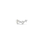 1PC 2023 Daith Ear Ring Piercing Star Eye Tragus Helix Septum Steel