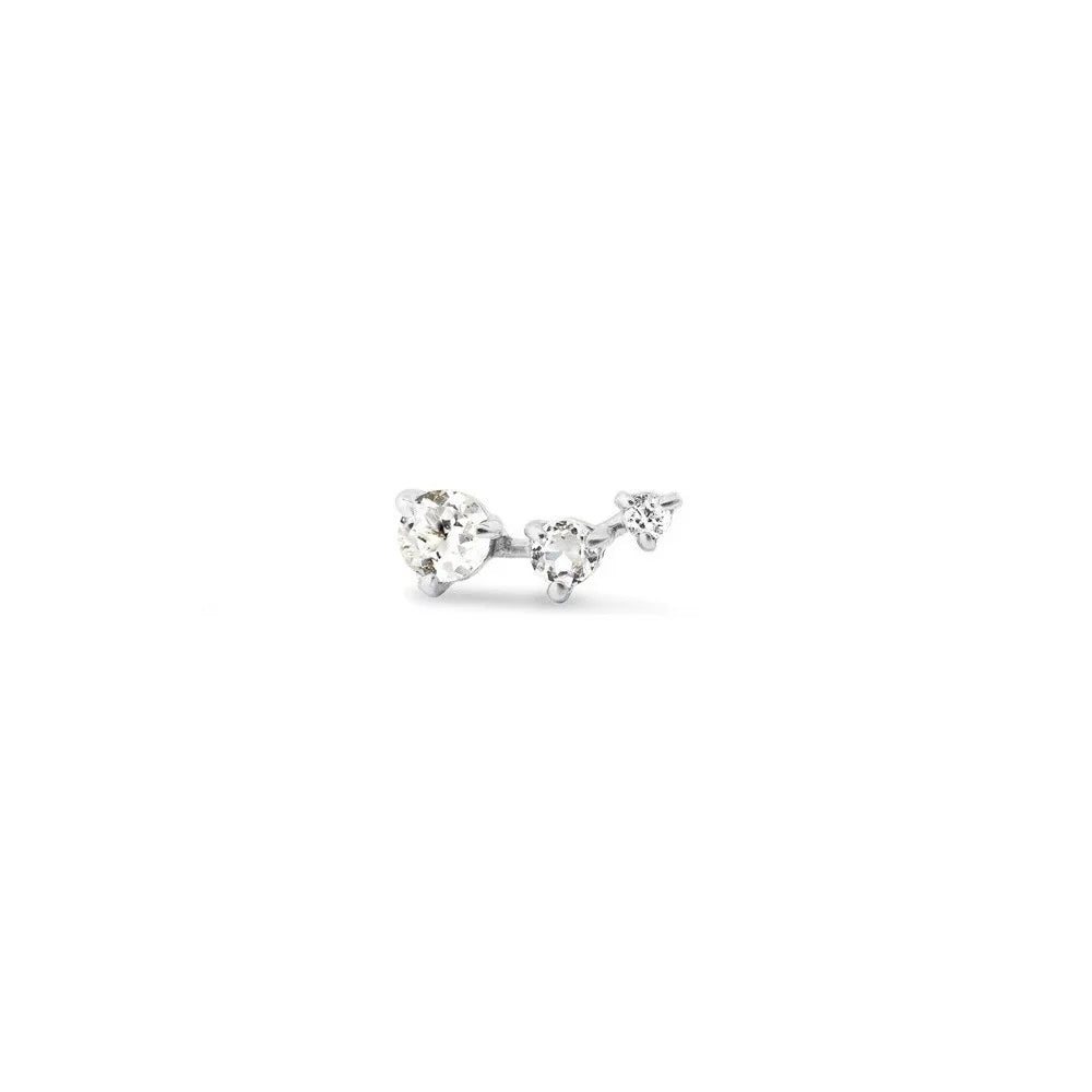 1PC 2023 Daith Ear Ring Piercing Star Eye Tragus Helix Septum Steel