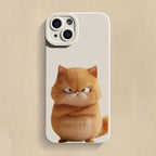 Funny Cool Cat Matte Case for iPhone 17 16 15 14 13 12 11 Pro Max