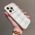 Retro Checkered Soft Case for Samsung Galaxy S25 S24 S23 S22 Ultra FE A55