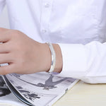 10mm Snake Chain Bracelet 21cm 925 Sterling Silver Noble Men Women Wedding
