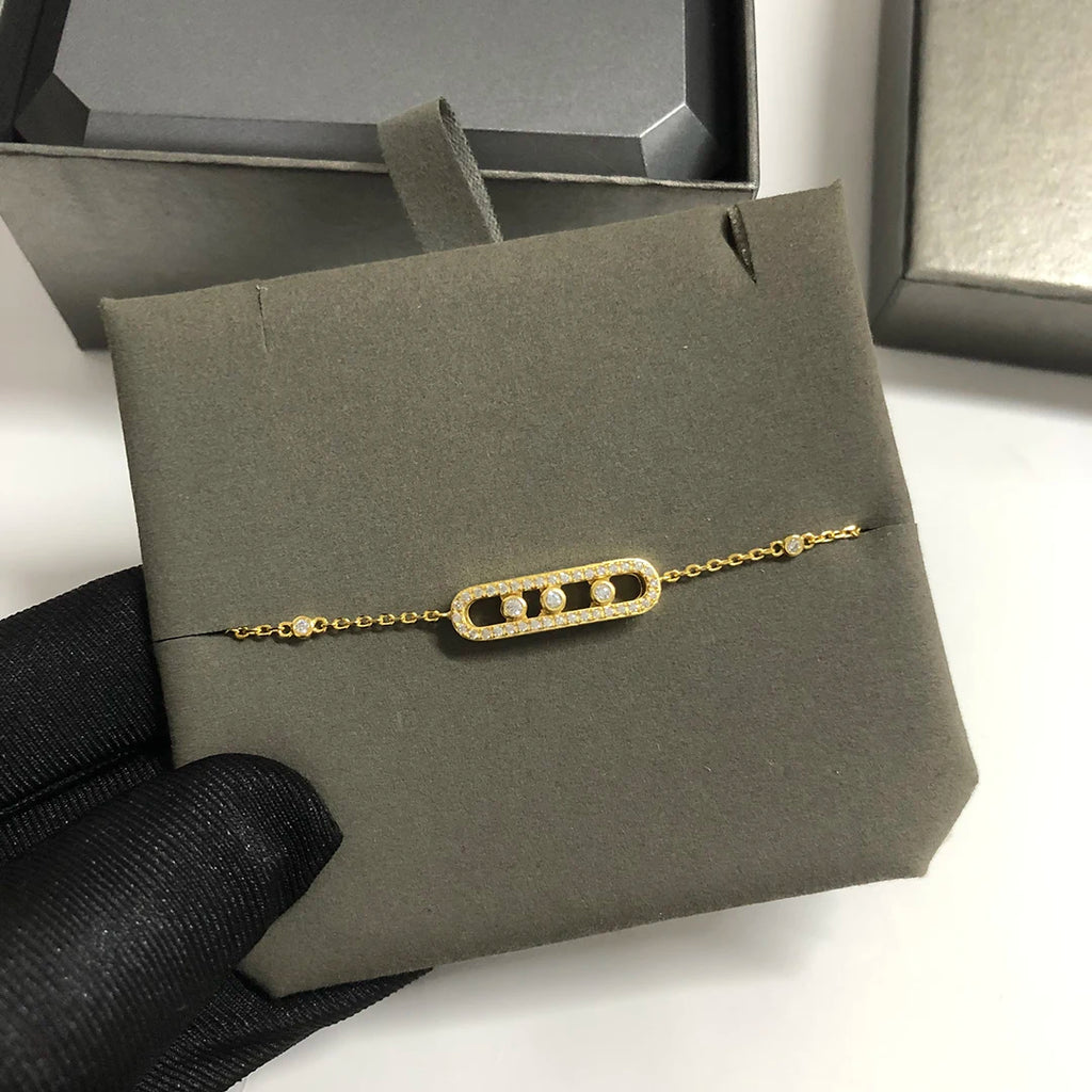 Premium Quality 925 Sterling Silver Jewelry Women's Bracelet.Romantic Anniversary Jewelry Gifts Party Accessories