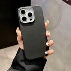 Luxury Matte Leather Case for Samsung Galaxy A55 A16 S25 S24 Ultra
