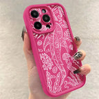 Whale Swimming Sea Case for iPhone 16 15 14 13 12 11 Pro Max Plus XR SE2