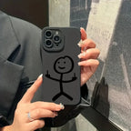 Cute Cartoon Matchman Case for Samsung S23 S22 Ultra A73 A54 A33