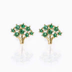 Fashion Multicolor CZ Zircon Small Hoop Earrings Geometry Circle