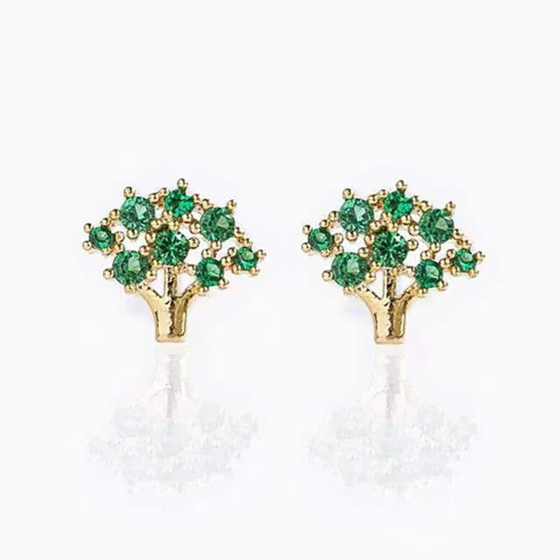Fashion Multicolor CZ Zircon Small Hoop Earrings Geometry Circle