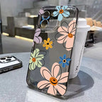 Sunflower Sky Pattern Case for iPhone 16 15 14 13 12 11 Pro Max XR 7 8 Plus