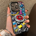 Mechanical Gear Silver IMD Case for Samsung S25 S24 Ultra A16 A56