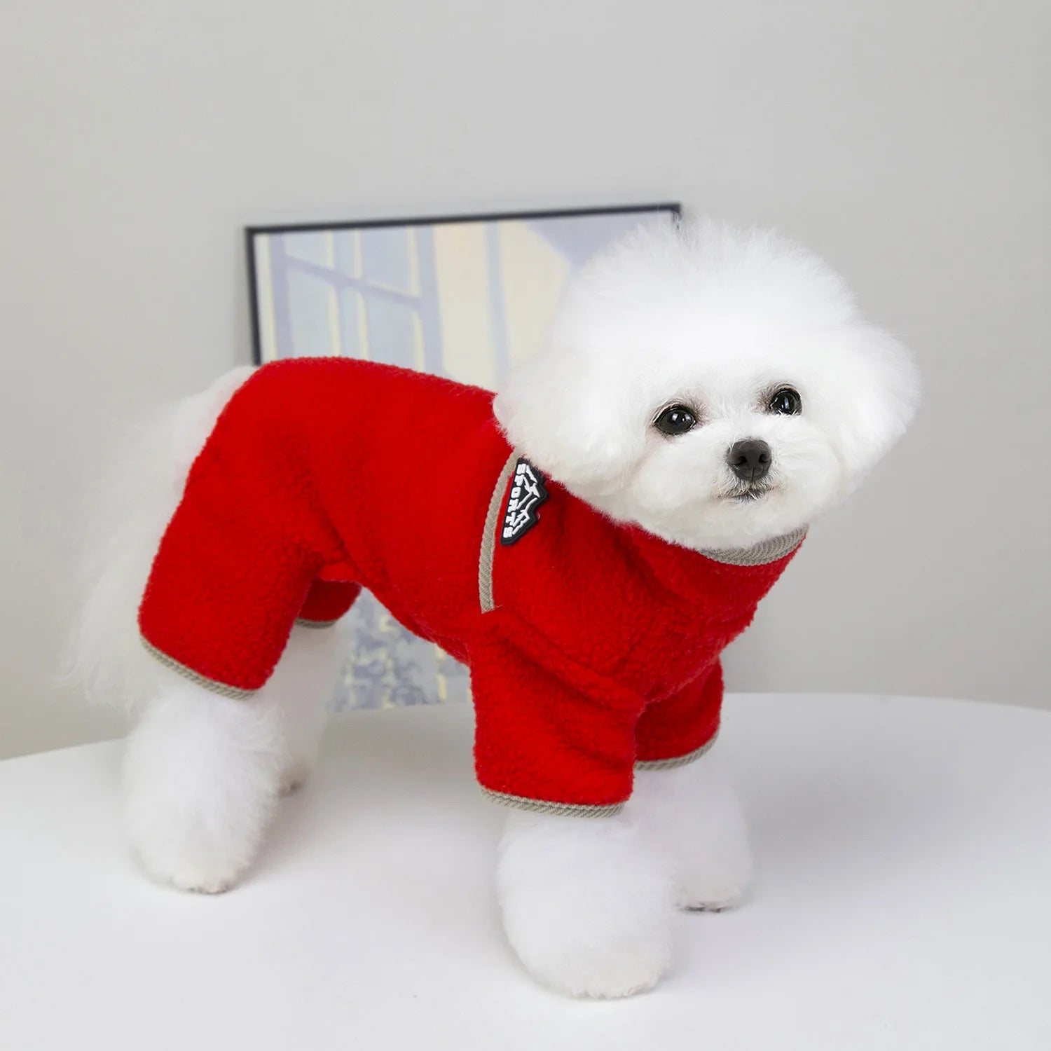 Thick Sherpa Dog Cat Clothes Warm Animal Pajamas Onesie Small Medium Pet