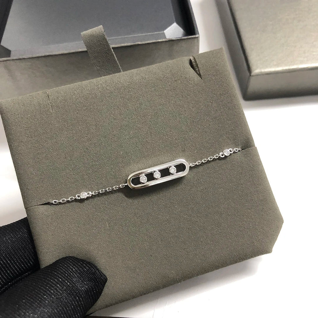 Premium Quality 925 Sterling Silver Jewelry Women's Bracelet.Romantic Anniversary Jewelry Gifts Party Accessories