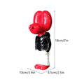 18cm Resin Balloon Dog Statue Cute Modern Art Collectible Figurine for Home Office Decor