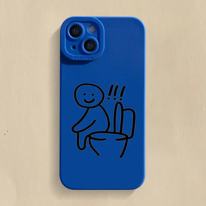 Funny Matchman Matte Case for Samsung S23 S22 Ultra S21 Plus A52s