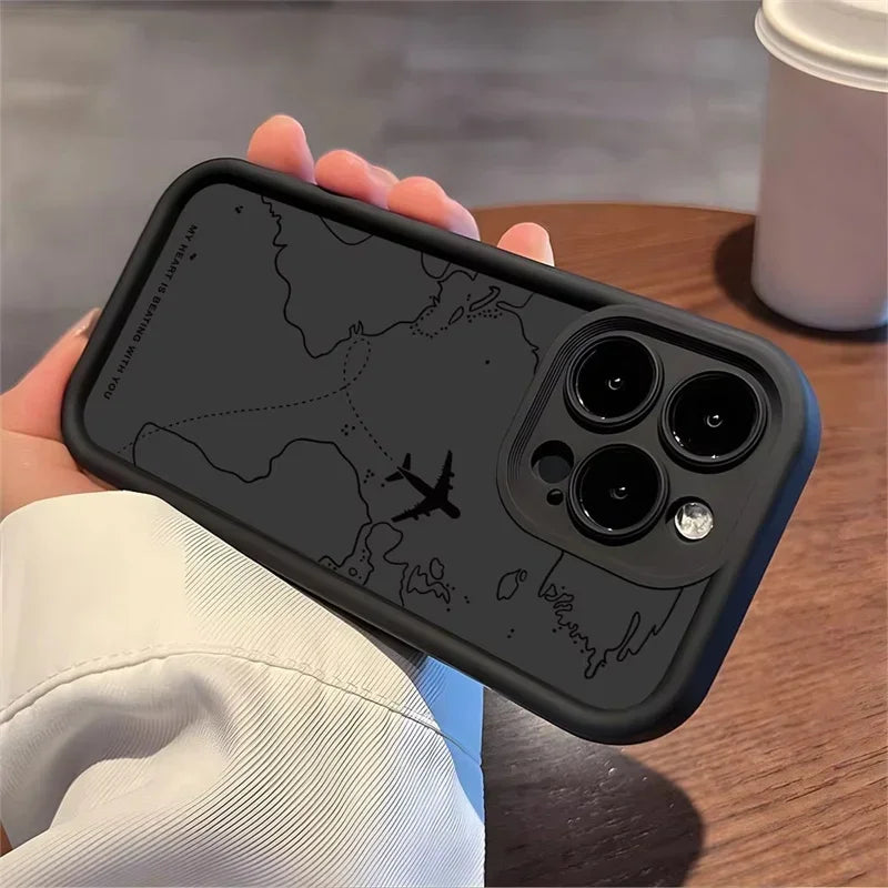 Airplane Route Case for Xiaomi Redmi Note 14 13 12 Pro Plus 13 12S 11 13C 14C