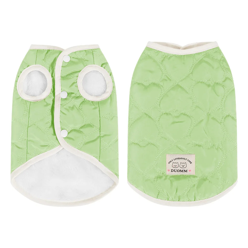 Macaron Colour Cat Sweater Warm Kitten Clothing Vest Soft Pet Apparel