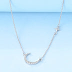 925 Sterling Silver Luminous Firefly Heart Shaped Zircon Pendant Necklace For Women Fashion Anniversary Birthday Jewelry Gifts