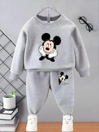 Disney Boys Casual Sweatshirt and Joggers 2-Piece Set 0-8 Years Kids Tracksuit