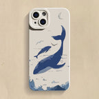 Whale Swimming Soft Case for Xiaomi Redmi Note 13 12 11 Pro 12S