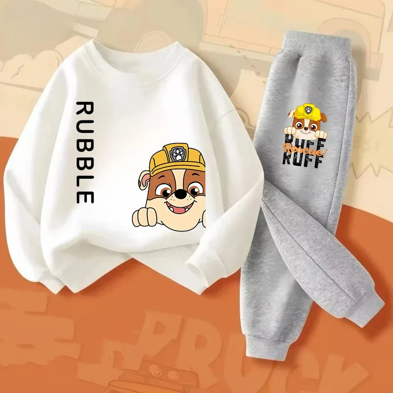PAW Patrol Boys Sport Pullover and Trousers 2-Piece Spring Sweatsuit