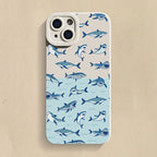 Whale Swimming Soft Case for Xiaomi Redmi Note 13 12 11 Pro 12S