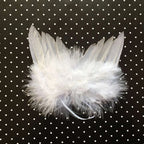 10 Pcs Angel Wings Hanging Ornament Christmas Tree Decoration Angel Wing Pendant Wedding Prop Valentines Day Birthday Decor