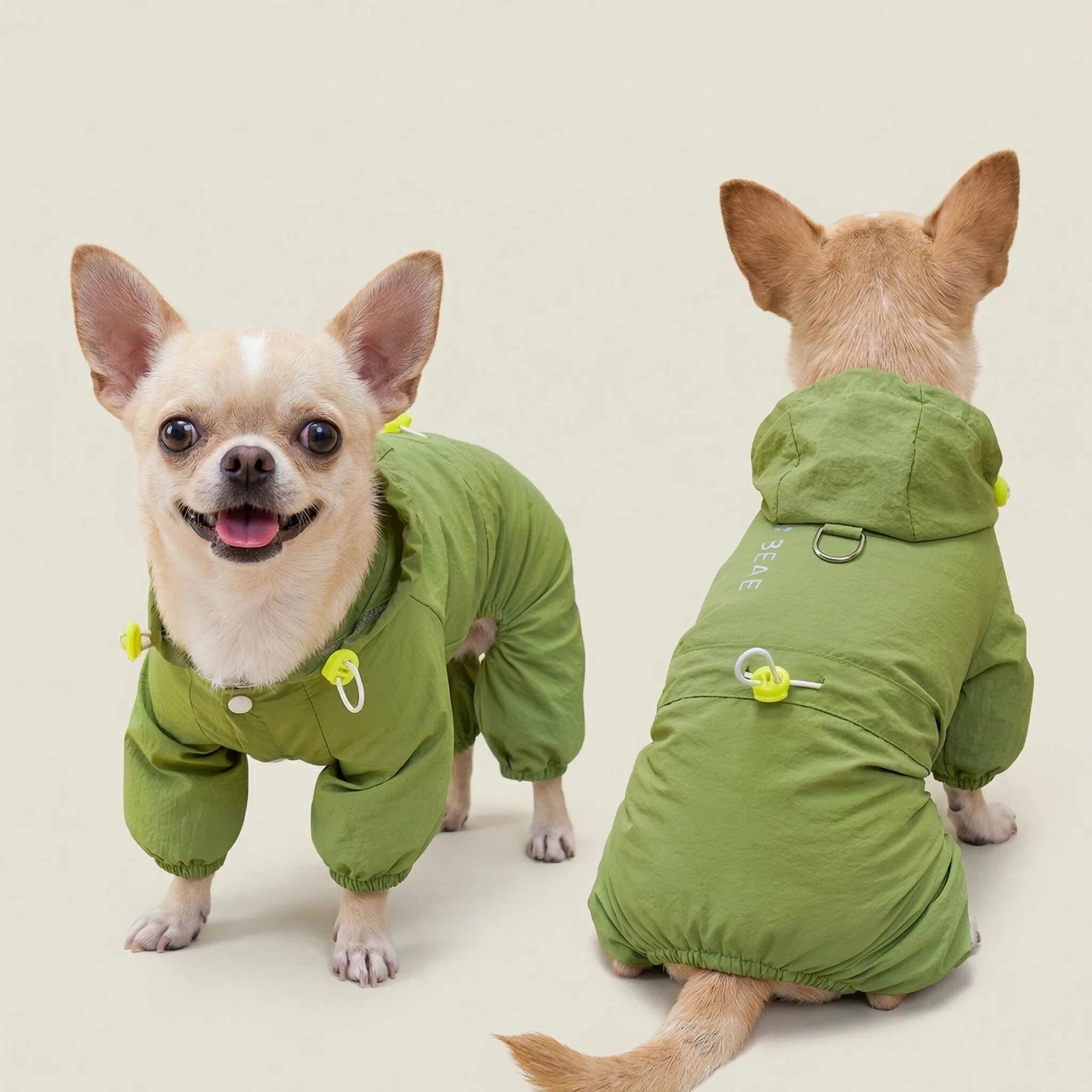 Windproof Dirt Resistant Dog Bodysuit Lightweight Outdoor Puppy Romper
