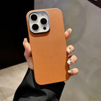 Luxury Matte Leather Case for Samsung Galaxy A55 A16 S25 S24 Ultra