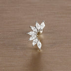 1PC 6 Styles Stainless Steel Mini Zircon Cartilage Piercing Stud