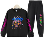 Kids Kpop Demon Hunters Indoor Hunter Witch Outfit ChildrenÕs Clothing Set