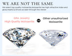 DW Luxury 0.5-2CT Moissanite Diamond Rings for Women Engagement Real 925 Sterling Silver Original Wedding Gemstone Fine Jewelry