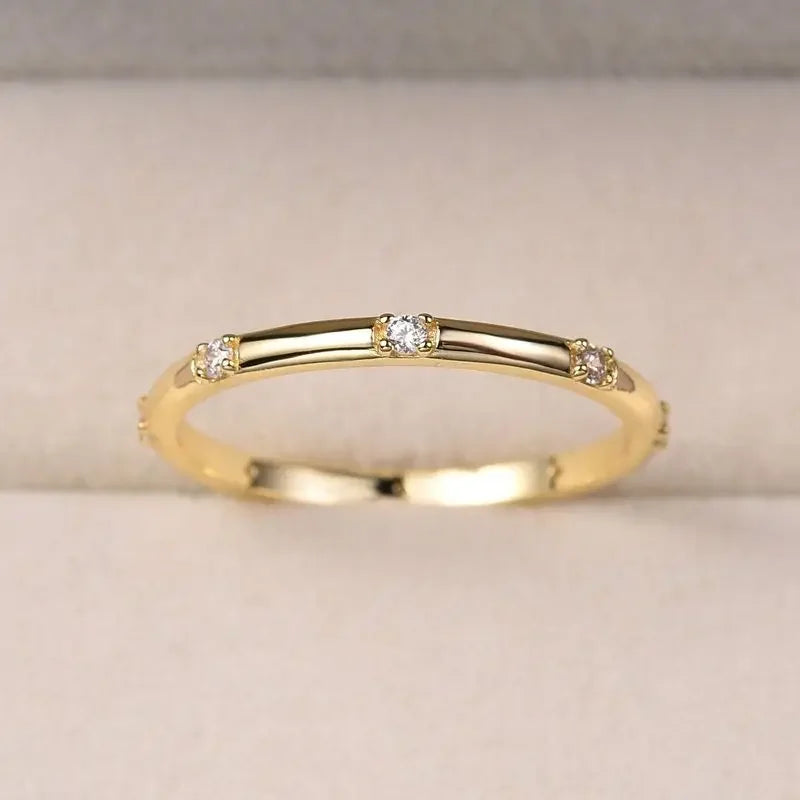 GRA 925 Sterling Silver Round Simple Real Moissanite Diamond Ring For Women Anniversary High Quality Fashion Fine Jewelry
